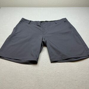 Nike Golf Shorts Grey Flat Front Lightweight Size 42 Athletic Casual AA3306-015